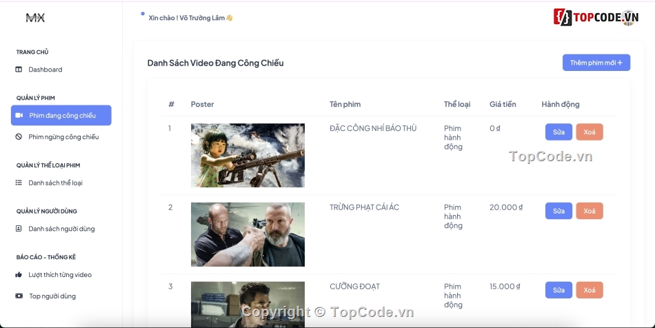 java,đồ án bài tập lớn,vnpay google,source code,xem phim,Web xem phim